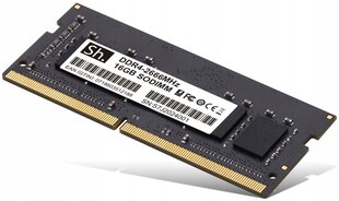 Nešiojamojo kompiuterio operatyvioji atmintis Sh. DDR4 SODIMM 2666mHz 16GB kaina ir informacija | Operatyvioji atmintis (RAM) | pigu.lt