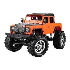 Remote-controlled car 1:14 Double Eagle (orange) Land Rover Defender (Pick-up) E332-003 цена и информация | Игрушки для мальчиков | pigu.lt