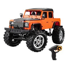 Remote-controlled car 1:14 Double Eagle (orange) Land Rover Defender (Pick-up) E332-003 цена и информация | Игрушки для мальчиков | pigu.lt