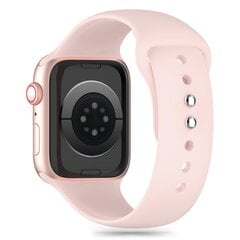 TECH-PROTECT СИЛИКОНОВЫЙ APPLE WATCH 4 | 5 | 6 | 7 | 8 | 9 | SE (38 | 40 | 41 ММ) СВЕТЛО-РОЗОВЫЙ цена и информация | Аксессуары для смарт-часов и браслетов | pigu.lt