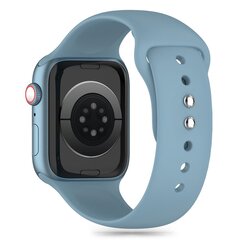 TECH-PROTECT SILIKONINIS APPLE WATCH 4 | 5 | 6 | 7 | 8 | 9 | SE | ULTRA 1 | 2 (42 | 44 | 45 | 49 MM) ŽIEMOS MĖLYNA kaina ir informacija | Išmaniųjų laikrodžių ir apyrankių priedai | pigu.lt