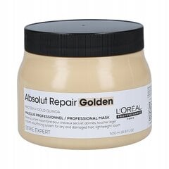 L'OREAL PROFESSIONNEL ABSOLUT REPAIR Киноа + Протеиновая маска для волос 500 мл цена и информация | Средства для укрепления волос | pigu.lt