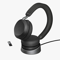 Belaidės ausinės JABRA Evolve2 75 USB-C kaina ir informacija | Išmanioji technika ir priedai | pigu.lt