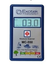 Drėgmės indikatorius MC-550N kaina ir informacija | Meteorologinės stotelės, termometrai | pigu.lt