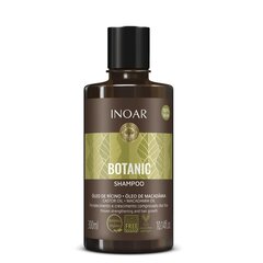 INOAR Botanic Shampoo - plaukus stiprinantis ir augimą skatinantis šampūnas su ricinos aliejumi 300 ml цена и информация | Шампуни | pigu.lt