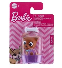 Žaislas mini šuo krepšyje Mattel Barbie kaina ir informacija | Žaislai mergaitėms | pigu.lt