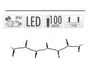 LED girlianda BLACK WW-100 kaina ir informacija | Girliandos | pigu.lt