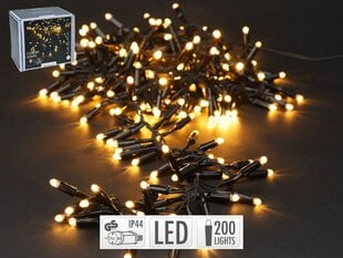 LED girlianda BLACK WW-200 kaina ir informacija | Girliandos | pigu.lt