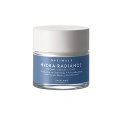 "Oriflame Optimals Hydra Radiance" naktinis kremas 50 ml kaina ir informacija | Veido kaukės, paakių kaukės | pigu.lt