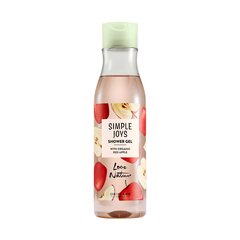 "Oriflame Simple Joys Love Nature" dušo želė su ekologiškais obuoliais 250 ml kaina ir informacija | Dušo želė, aliejai | pigu.lt