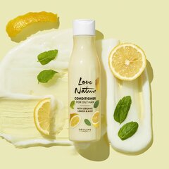 "Oriflame Love Nature" kondicionierius riebiems plaukams su ekologiškomis citrinomis ir mėtomis 250 ml kaina ir informacija | Balzamai, kondicionieriai | pigu.lt