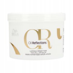 WELLA OIL REFLECTION SHINE MASK 500ml kaina ir informacija | Priemonės plaukų stiprinimui | pigu.lt