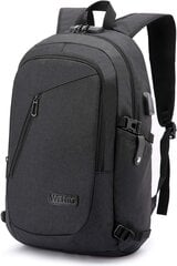 Рюкзак для ноутбука Wenig, чёрный цена и информация | Рюкзаки и сумки | pigu.lt