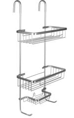 Malatec pakabinama dušo lentyna – sidabrinė kaina ir informacija | Vonios kambario aksesuarai | pigu.lt