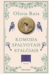 Komoda spalvotais stalčiais цена и информация | Классика | pigu.lt