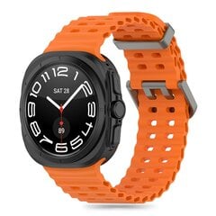 TECH-PROTECT ICONBAND PRO SAMSUNG GALAXY WATCH ULTRA (47 MM) ORANGE kaina ir informacija | Išmaniųjų laikrodžių ir apyrankių priedai | pigu.lt