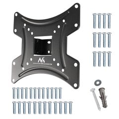 "Maclean MC-414" televizoriaus monitoriaus sieninis laikiklis maks. VESA 200x200 23-43 30 kg Juodas pakreipiamas laikiklis kaina ir informacija | Televizorių laikikliai, tvirtinimai | pigu.lt