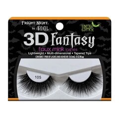 Dirbtinės blakstienos Ardell 3D FauxMink Lash 105, pora цена и информация | Накладные ресницы, керлеры | pigu.lt