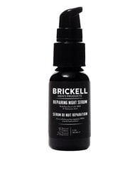 Brickell Men's Anti Aging Repairing Night Face serumas 30 ml kaina ir informacija | Veido aliejai, serumai | pigu.lt