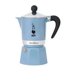 Bialetti - Primavera Rainbow 3-Cup Light Blue цена и информация | Чайники, кофейники | pigu.lt