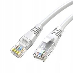 Kabelio eterneto kabelis u/utp 5e rj45 / rj45 30 m baltas internetas kaina ir informacija | Kabeliai ir laidai | pigu.lt