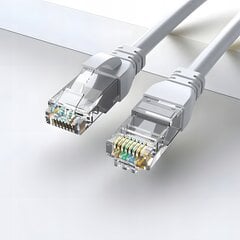 Kabelio eterneto kabelis u/utp 5e rj45 / rj45 30 m baltas internetas kaina ir informacija | Kabeliai ir laidai | pigu.lt