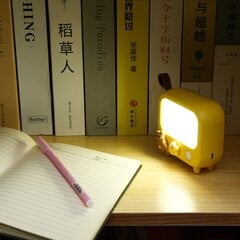 Įkraunamas stalo šviestuvas, Geltonas kaina ir informacija | Vaikiški šviestuvai | pigu.lt
