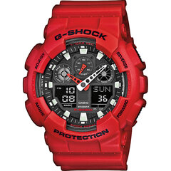 Мужские часы Casio G-Shock GA-100B-4AER цена и информация | Мужские часы | pigu.lt