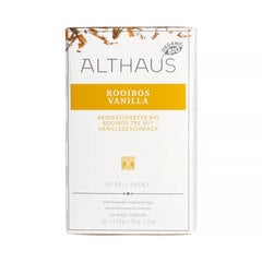 Althaus Vanilla Rooibos žolelių arbata, 20 vnt. kaina ir informacija | Arbata | pigu.lt