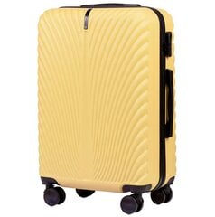 Mažas lagaminas Wings SN120 XS geltonas kaina ir informacija | Lagaminai, kelioniniai krepšiai | pigu.lt