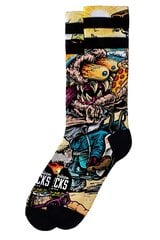 American Socks Bike Monster Kojinės AS344L kaina ir informacija | Moteriškos kojinės | pigu.lt