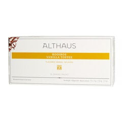 Althaus Rooibos Vanilla Toffee žolelių arbata, 15 vnt. kaina ir informacija | Arbata | pigu.lt