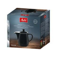 "Melitta" - 600 ml juodo porceliano puodelis kaina ir informacija | Priedai kavos aparatams | pigu.lt