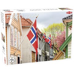 taktinis galvosūkis 1000 pc street in bergen kaina ir informacija | Dėlionės (puzzle) | pigu.lt