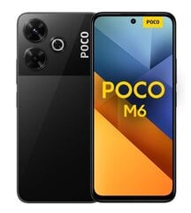 Xiaomi Poco M6 Dual Sim 6/128 Black цена и информация | Мобильные телефоны | pigu.lt