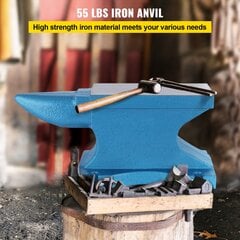 Priekalas Vevor, 36 x 10,5 x 16,5 cm, 25 kg kaina ir informacija | Mechaniniai įrankiai | pigu.lt