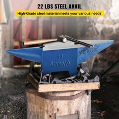 Priekalas Vevor, 35,3x15,5x11,3x16 cm, 10 kg kaina ir informacija | Mechaniniai įrankiai | pigu.lt