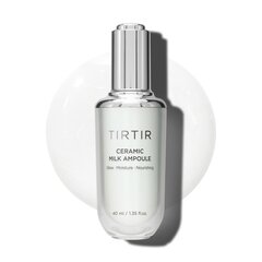 TIRTIR CERAMIC MILK AMPOULE 40ml - Сыворотка для лица в ампуле с питательным и увлажняющим действием цена и информация | Сыворотки для лица, масла | pigu.lt