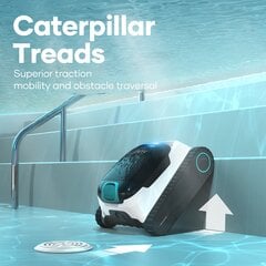 Belaidis baseino valymo robotas Aiper Scuba N1 Baltas kaina ir informacija | Baseinų priedai | pigu.lt