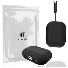 Dėklas Ausinėms Silicone Case For Apple Airpods Pro 2 / Airpods Pro 1 + Wrist Strap Lanyard цена и информация | Аксессуары для наушников | pigu.lt