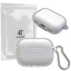 Dėklas Ausinėms TPU Case For Apple Airpods Pro 2 / Airpods Pro 1 + Karabinas kaina ir informacija | Ausinių aksesuarai | pigu.lt