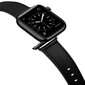 Dirželis Apyrankė skirta Apple Watch 4TechGoods modeliui ULTRA SE 9 8 7 6 5 4 3 2 1 49 45 44 42 mm Band Natūralios odos Juoda kaina ir informacija | Išmaniųjų laikrodžių ir apyrankių priedai | pigu.lt