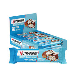 Batonėliai Nutramino Protein Coconut Bar, 12x55g kaina ir informacija | Batonėliai | pigu.lt