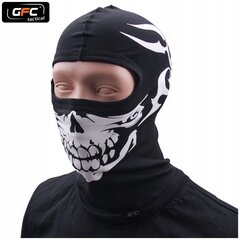 Balaclava su šaliku, GFC Tactical, Juoda цена и информация | Мужские шарфы, шапки, перчатки | pigu.lt