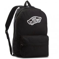VANS juoda mokyklinė kuprinė Realm Backpack VN0A3UI6BLK цена и информация | Школьные рюкзаки, спортивные сумки | pigu.lt