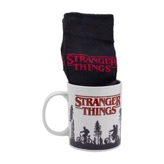 Stranger Things Logo Mug & Socks Set kaina ir informacija | Žaidėjų atributika | pigu.lt