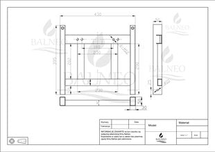 Tualeto bideto montavimo rėmas prieš sieną Fix-Frame BI kaina ir informacija | Klozetai | pigu.lt