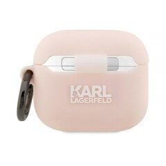 KARL LAGERFELD 3D NFT Choupette priekš AirPods 3 - Rožinis kaina ir informacija | Ausinės | pigu.lt