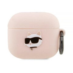 KARL LAGERFELD 3D NFT Choupette для AirPods 3  — Розовый цена и информация | Наушники | pigu.lt