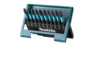 Galvučių rinkinys Makita E-12011 Impact Black Bit-Set, 10 vnt. kaina ir informacija | Mechaniniai įrankiai | pigu.lt